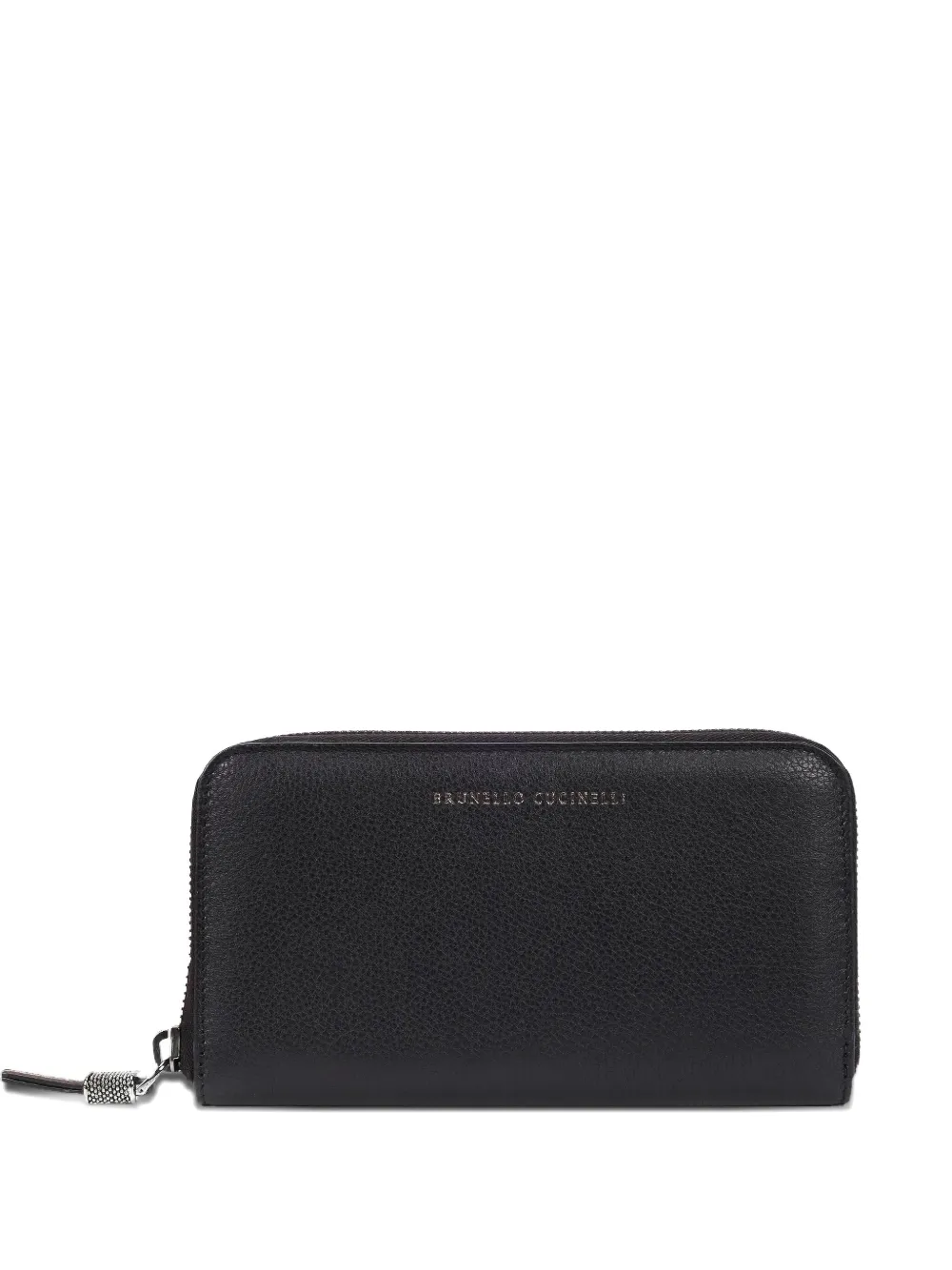 Brunello Cucinelli zip-around leather wallet | Black | Image 1