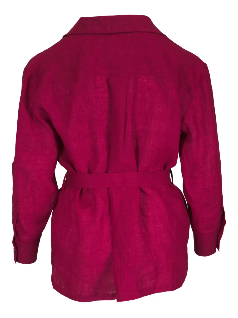 Kiton linen shirt - Rood