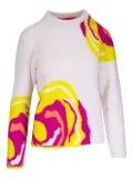The Elder Statesman Geode Nimbus sweater - White