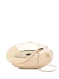 Simkhai Ameera metallic-effect oval clutch - Gold