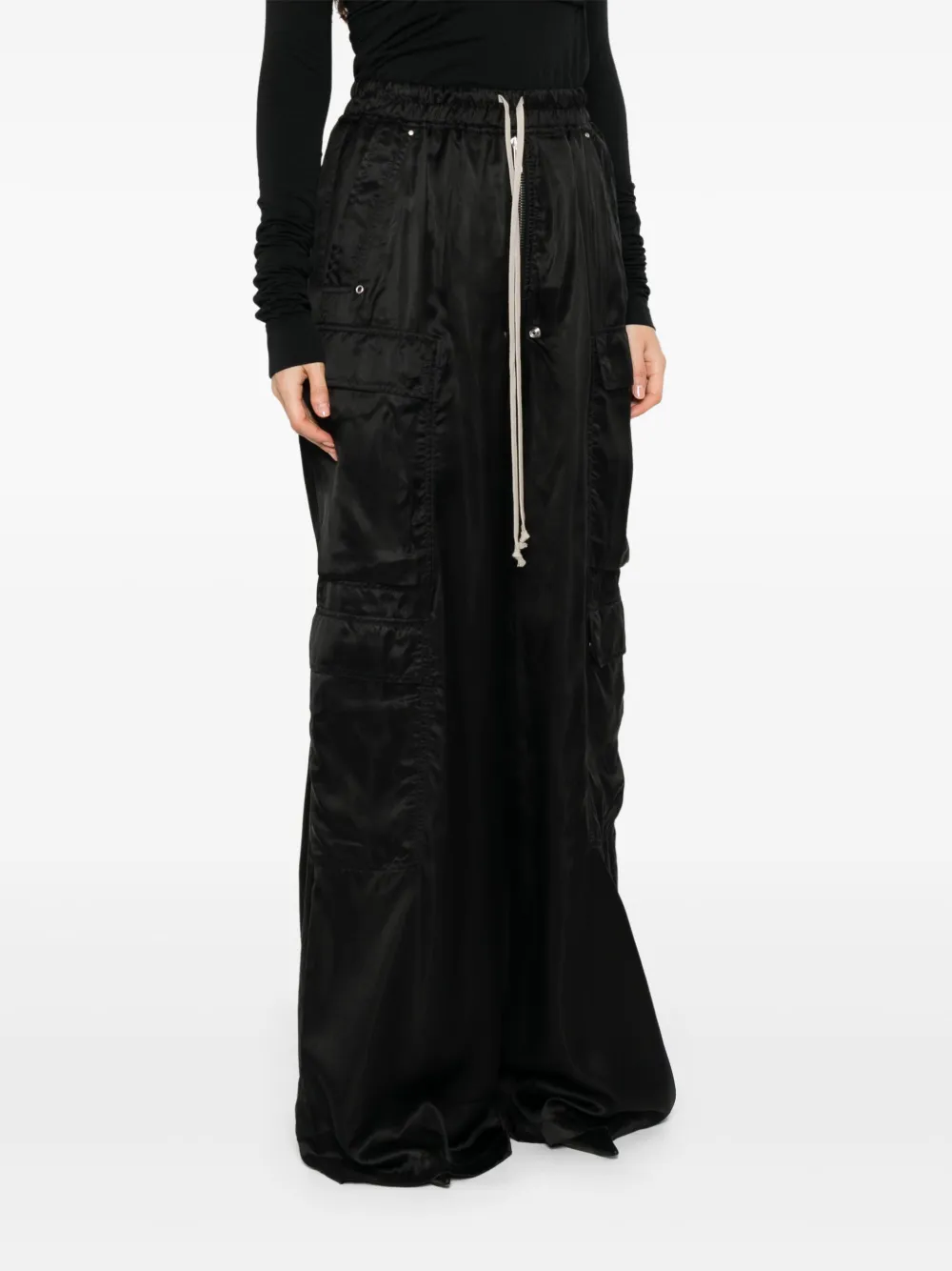 Rick Owens Cargobelas cargo pants Zwart