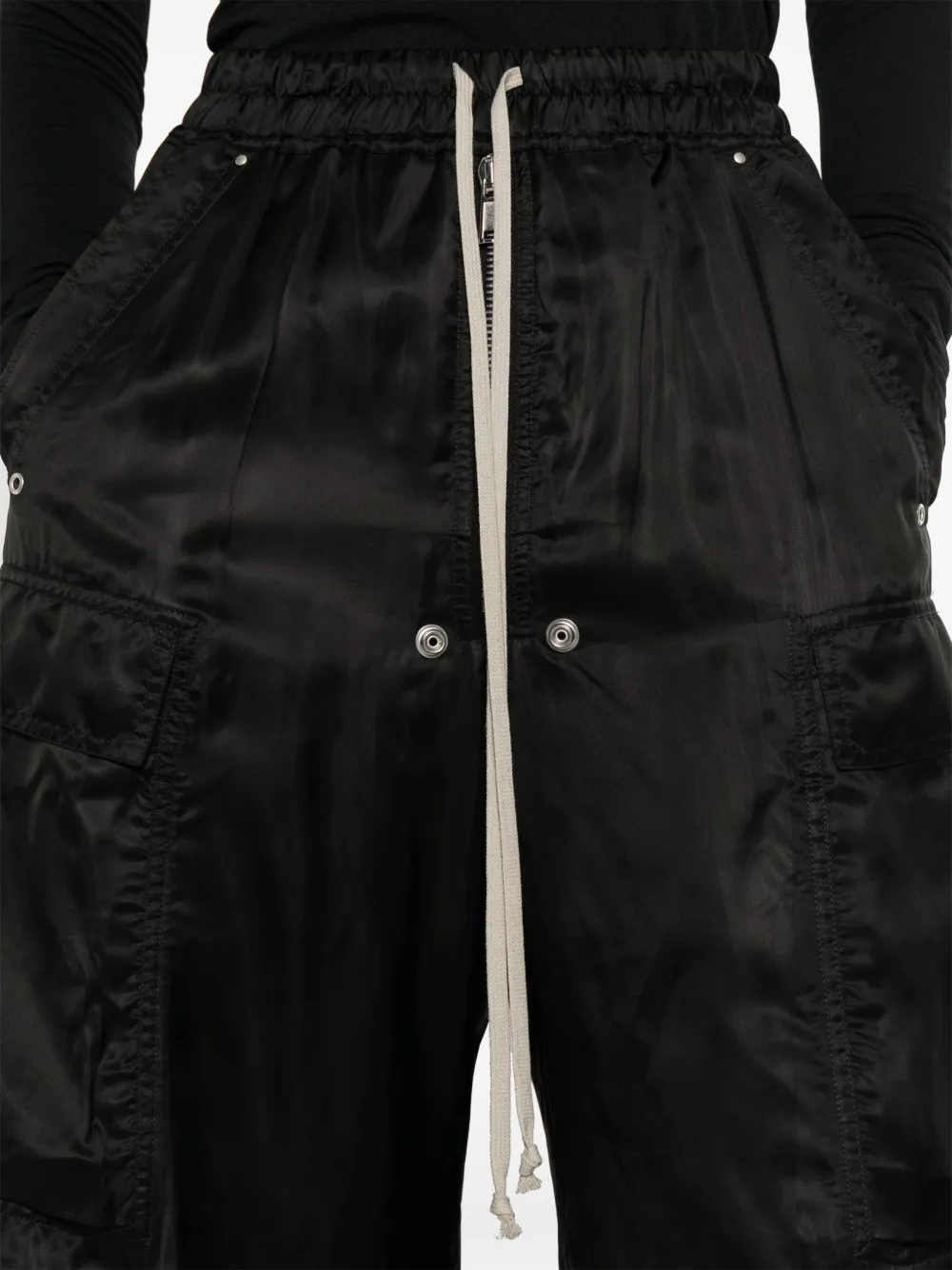 Rick Owens Cargobelas cargo pants Zwart