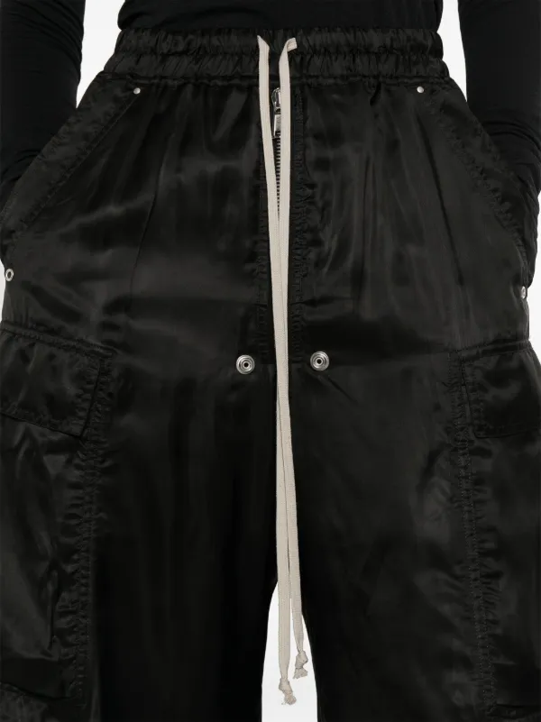 Rick Owens Calça Cargo Cargobelas | Preto | FARFETCH BR