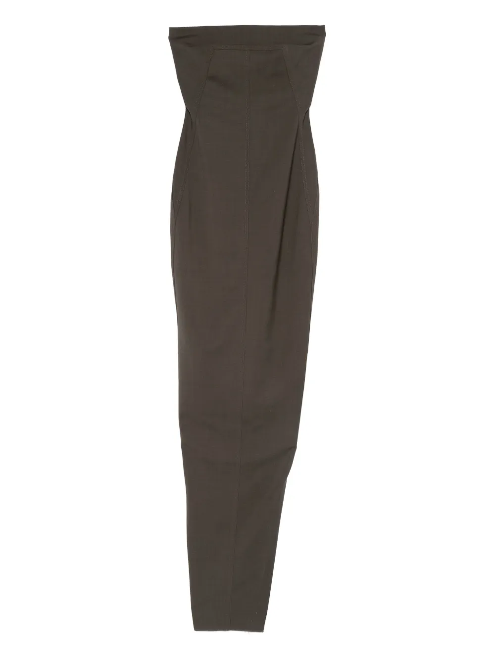 Rick Owens Strapless jurk Grijs