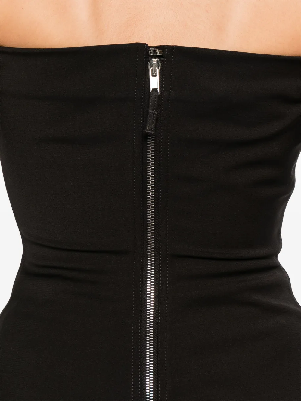 Rick Owens strapless top Zwart