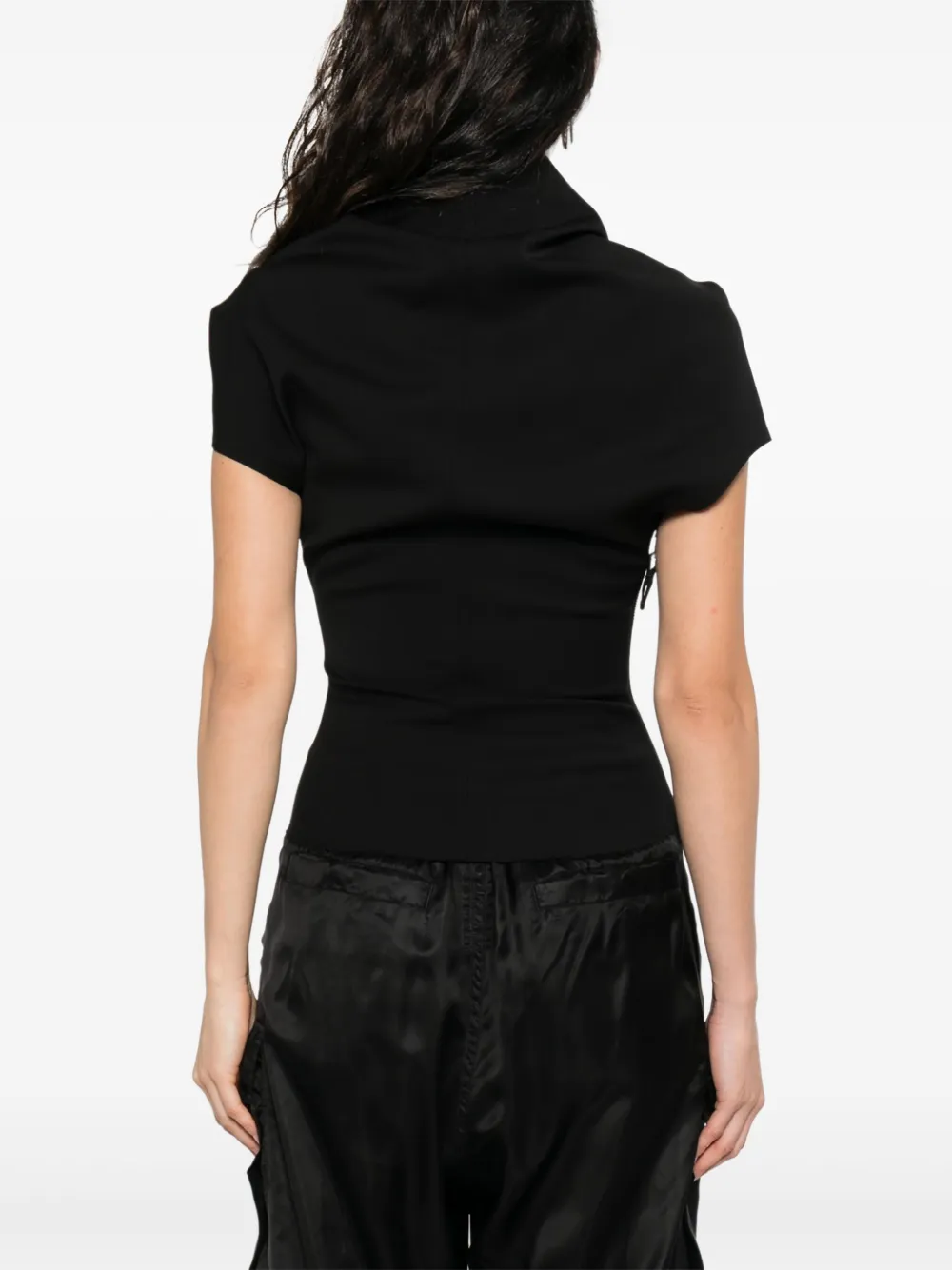 Rick Owens Shroud top Zwart