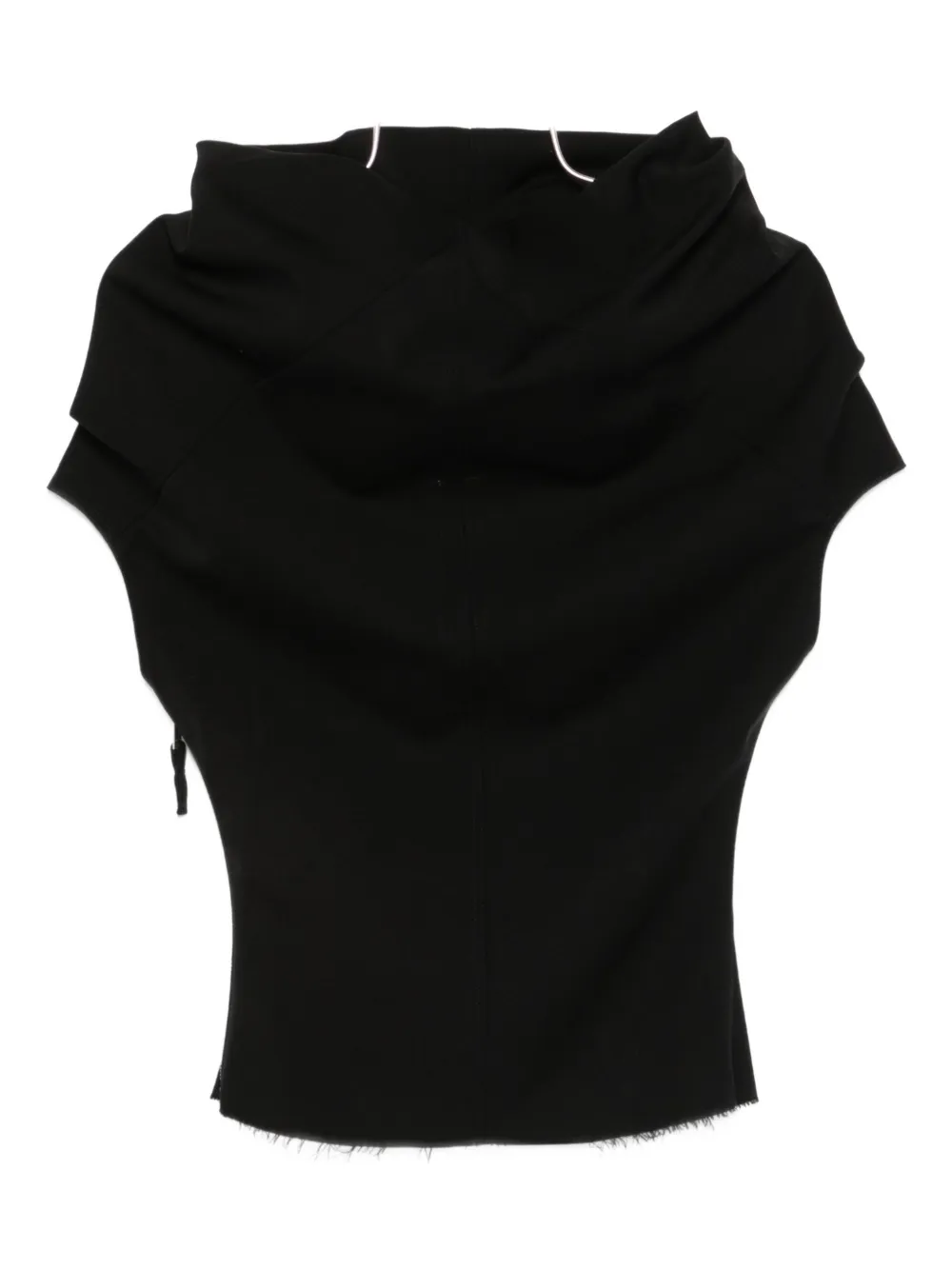 Rick Owens Shroud top Zwart