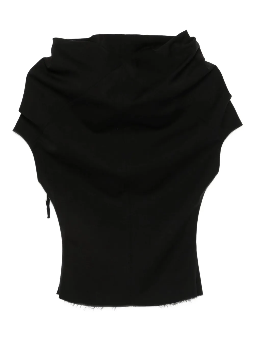 Rick Owens Shroud top | Black | Image 1