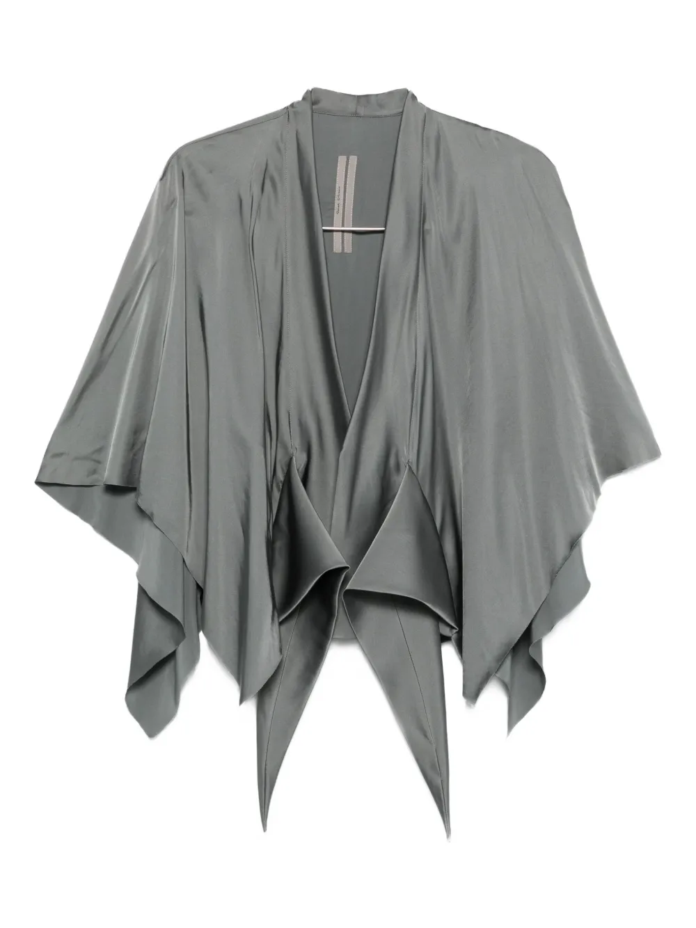 Rick Owens V-neck Blouse In Gold
