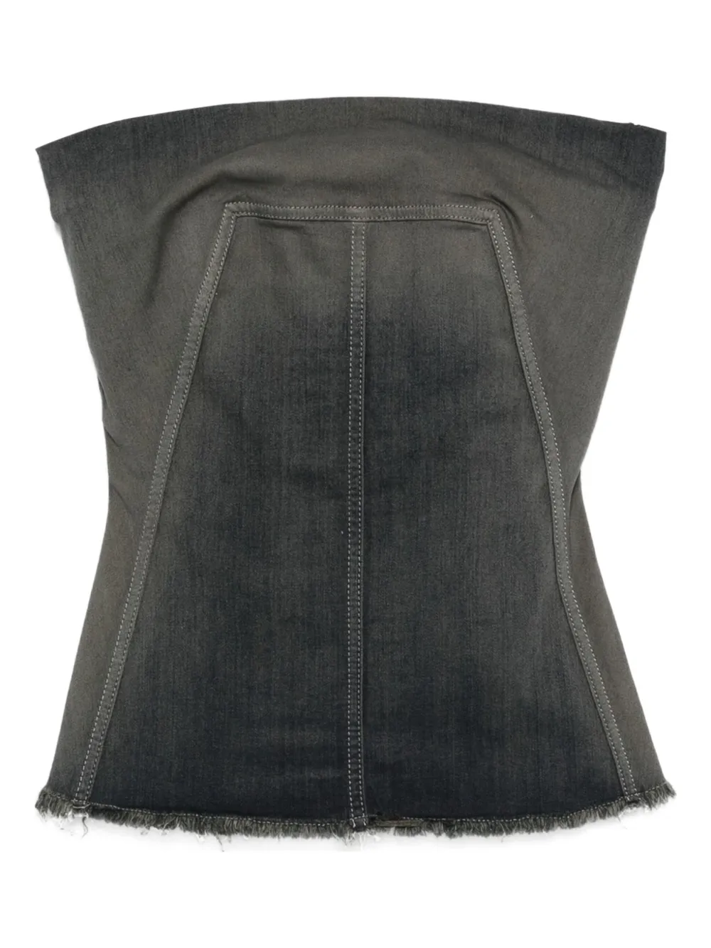 Rick Owens Denim top Blauw