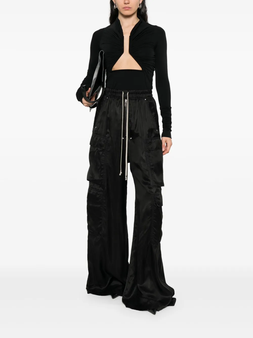 Rick Owens Top met uitgesneden detail Zwart