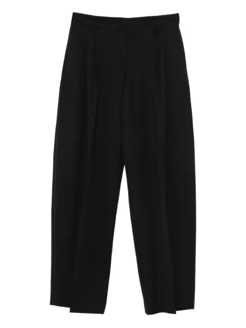 Alexander McQueen cotton tapered trousers