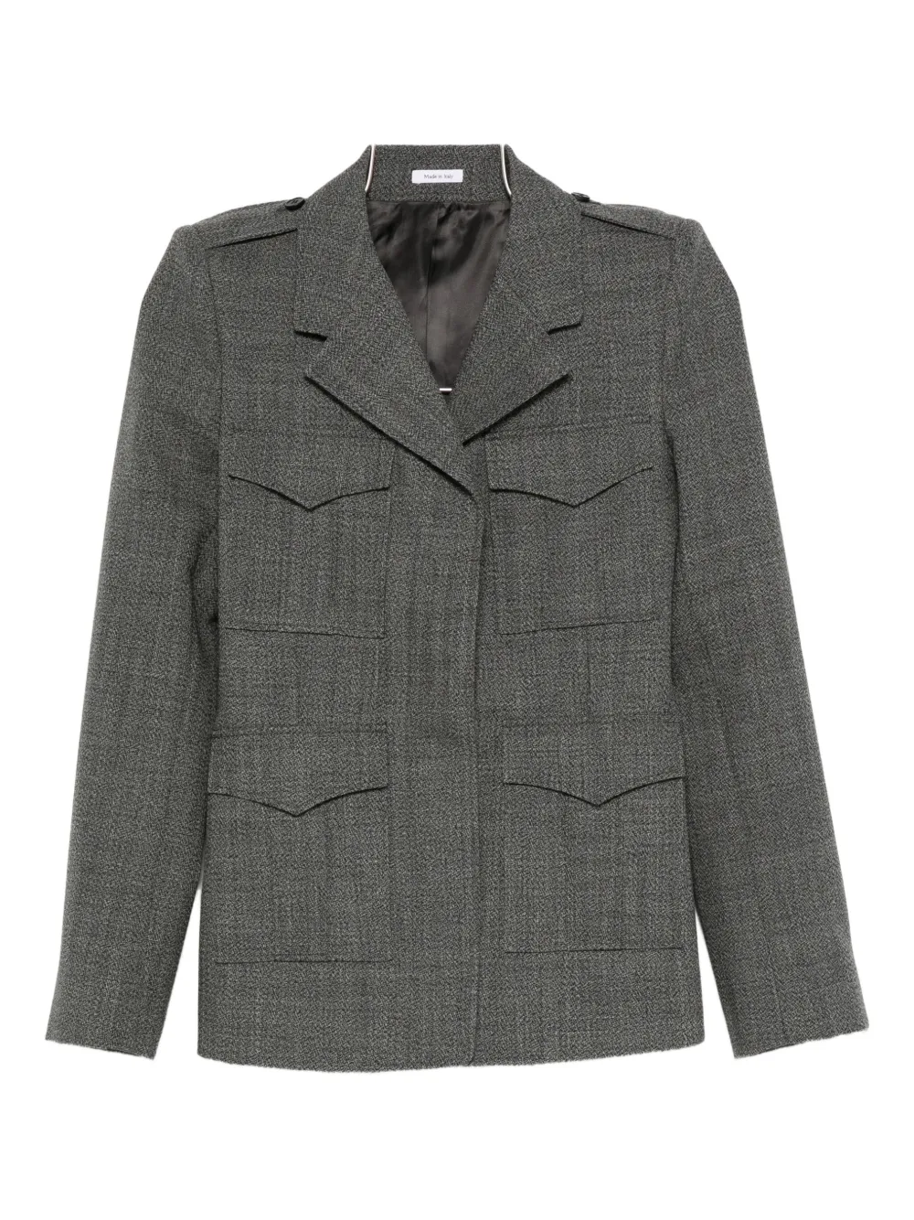 Alexander McQueen Wollen jack Grijs