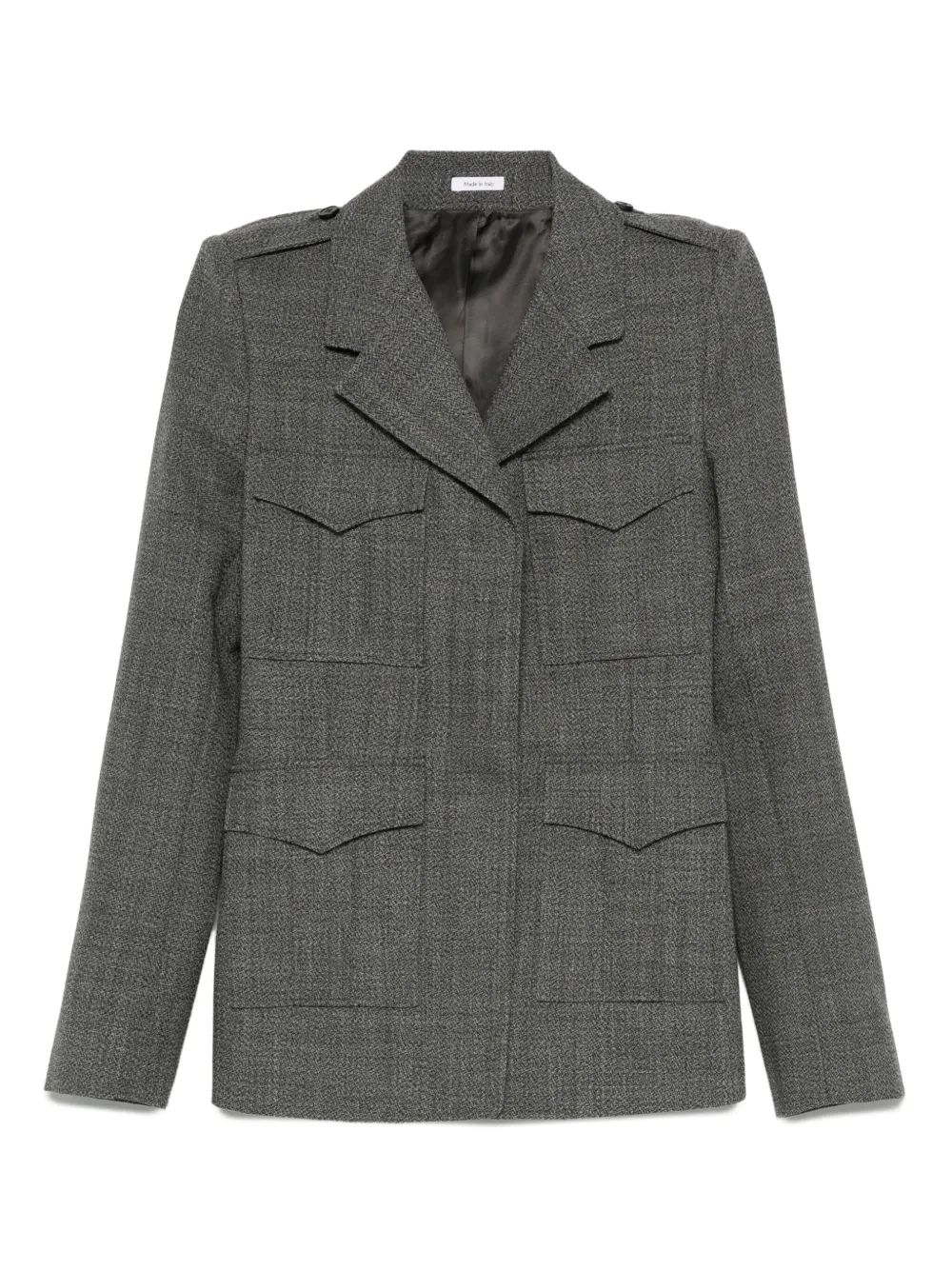 Alexander McQueen Wollen jack Grijs