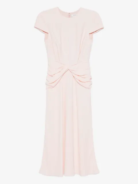 Alexander McQueen vestido midi con detalle retorcido