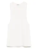 St. Agni ribbed-knit cami top - White