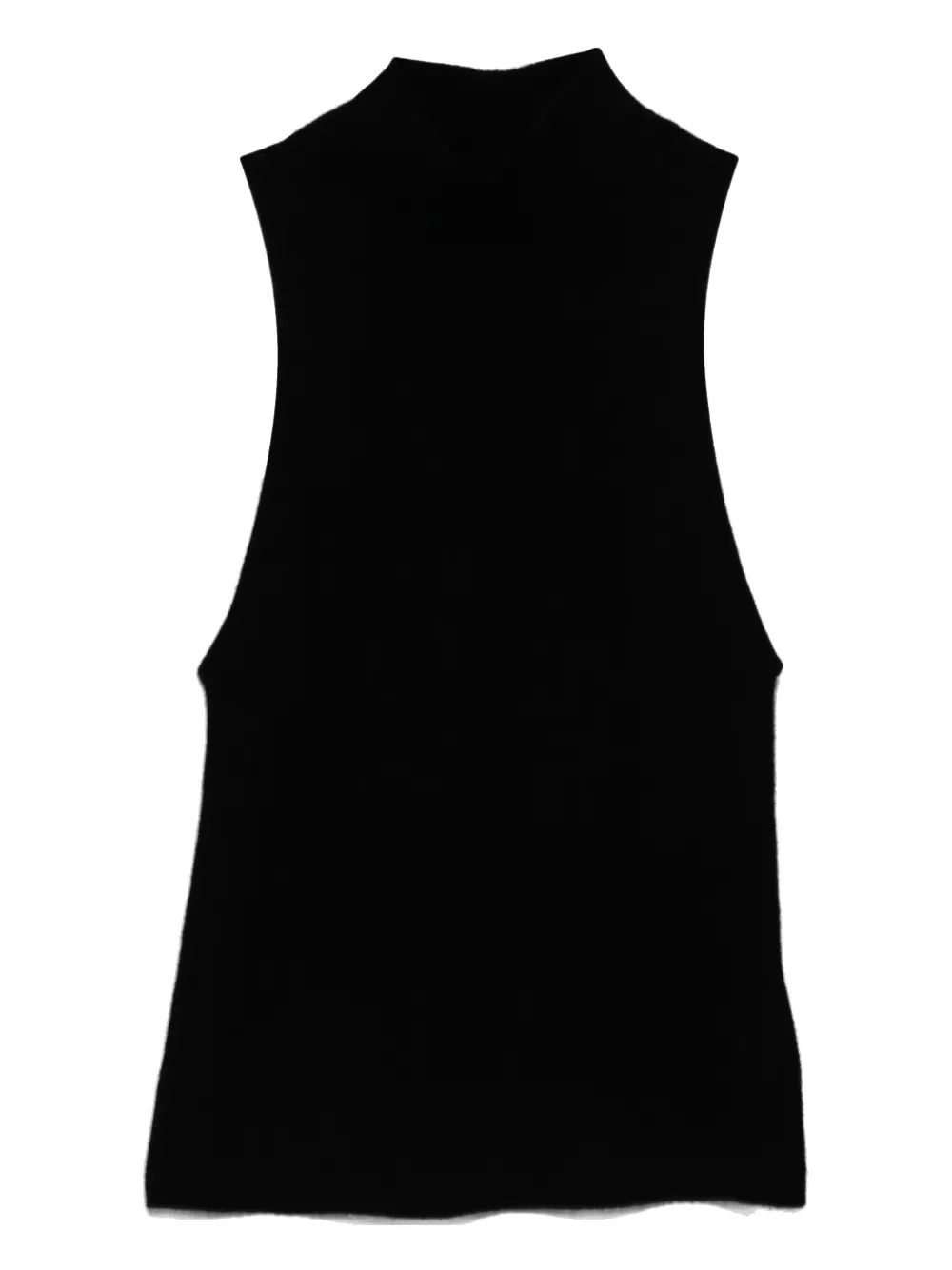 St. Agni high-neck sleeveless top | Black | Image 1