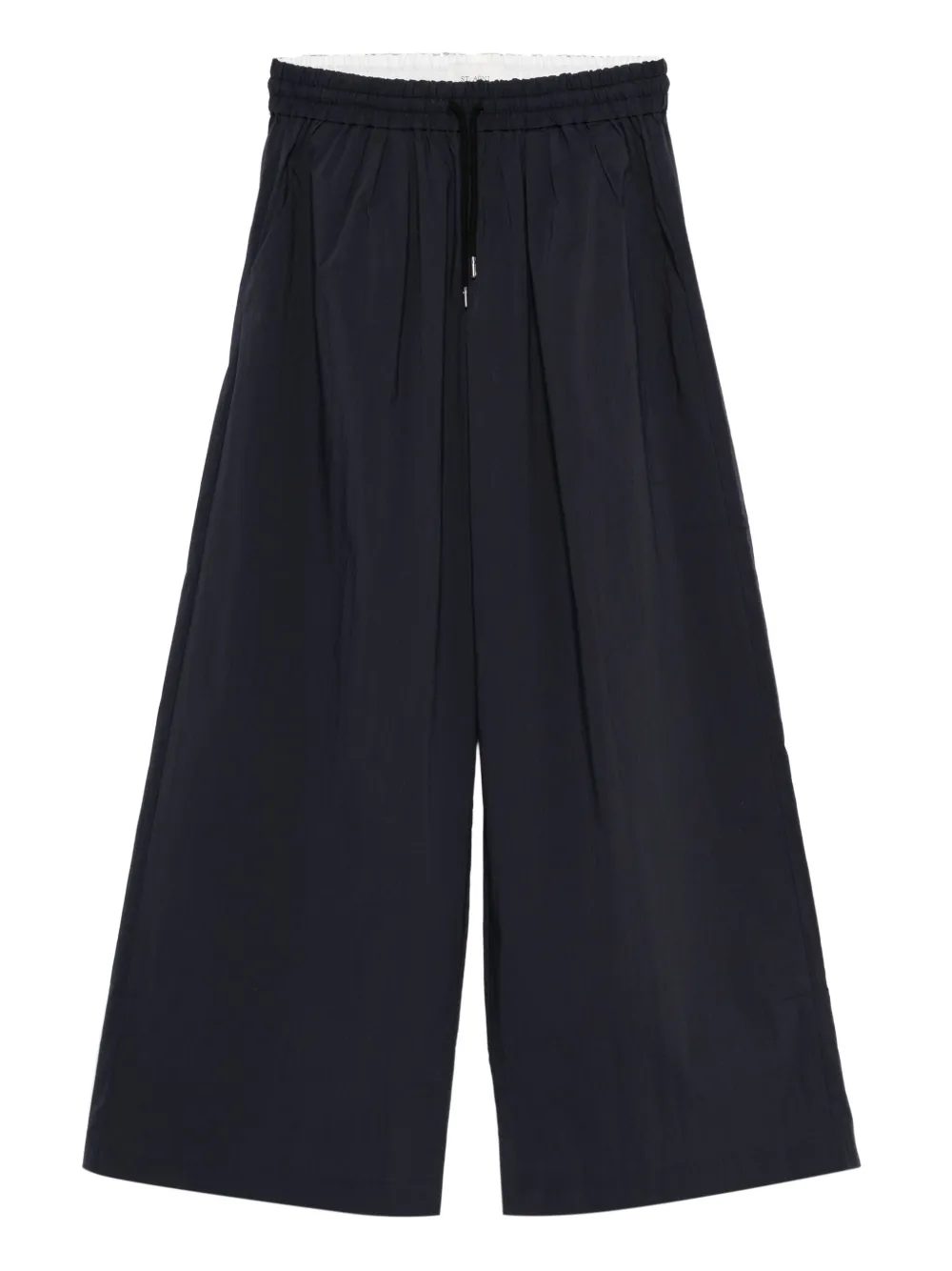 St. Agni elasticated-waistband trousers | Blue | Image 1