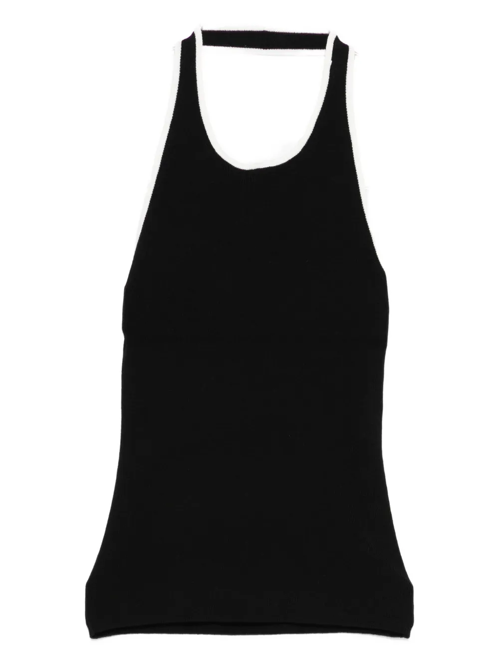 St Agni Halter Top In Black