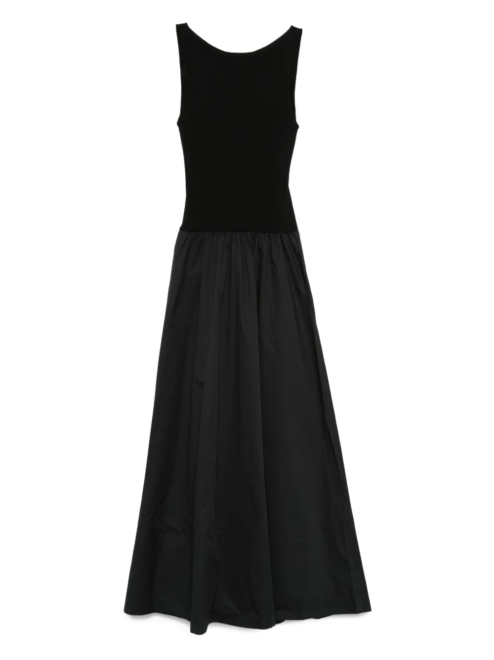 St. Agni Maxi-jurk met vlakken Zwart