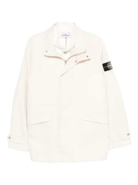 Stone Island 언피니시드 코튼 파카