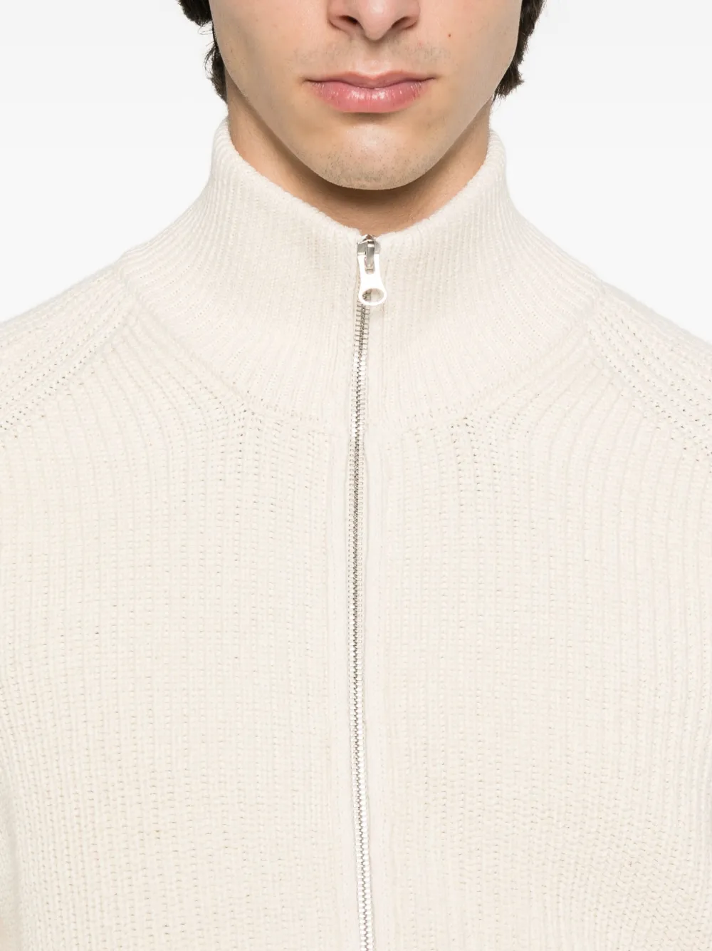 Stone Island Raw Beauty vest met rits Beige