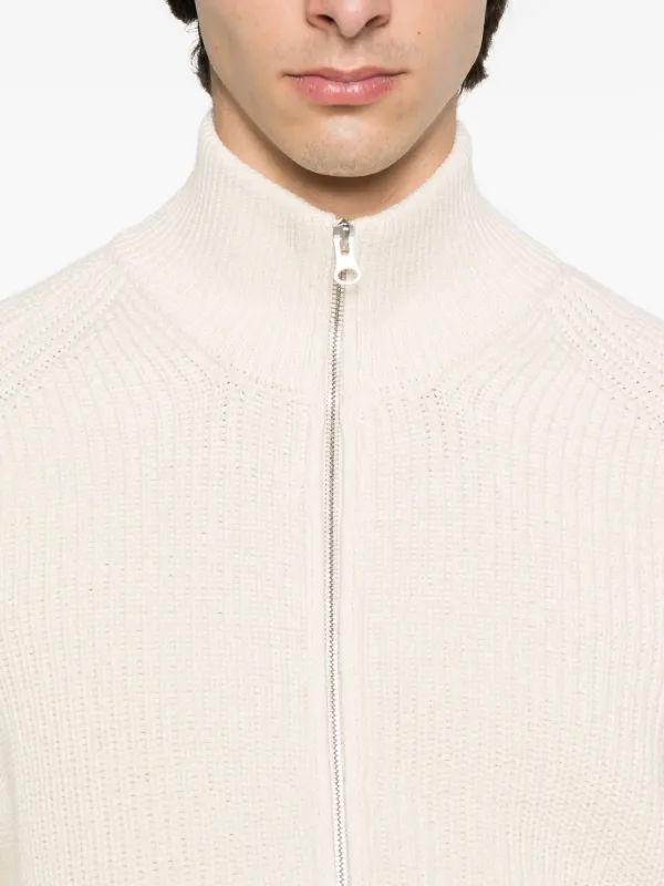 Stone Island Raw Beauty zip-up Cardigan | Neutrals | FARFETCH