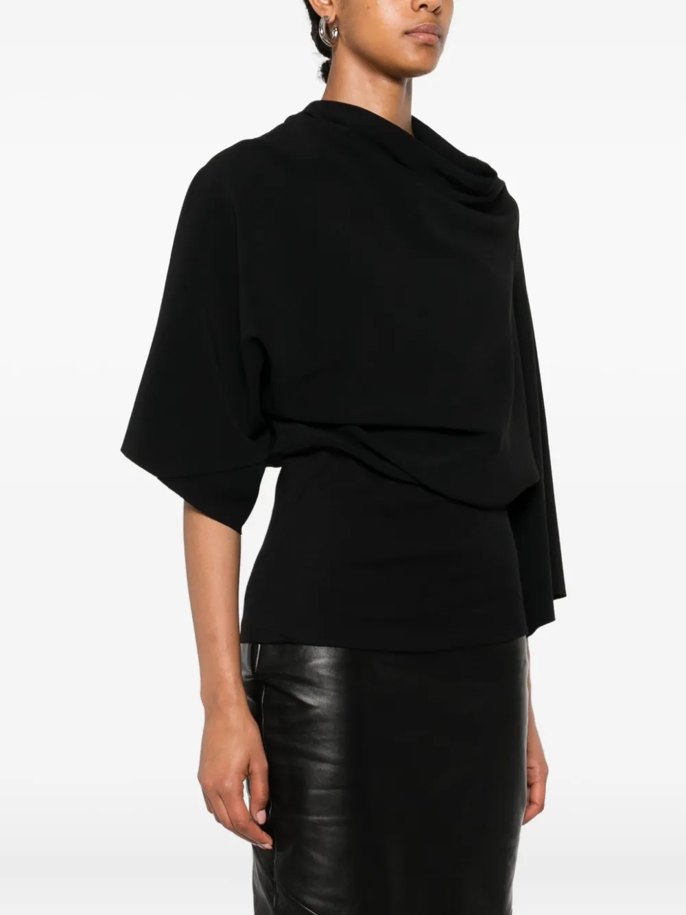 Rick Owens Gebreide top Zwart