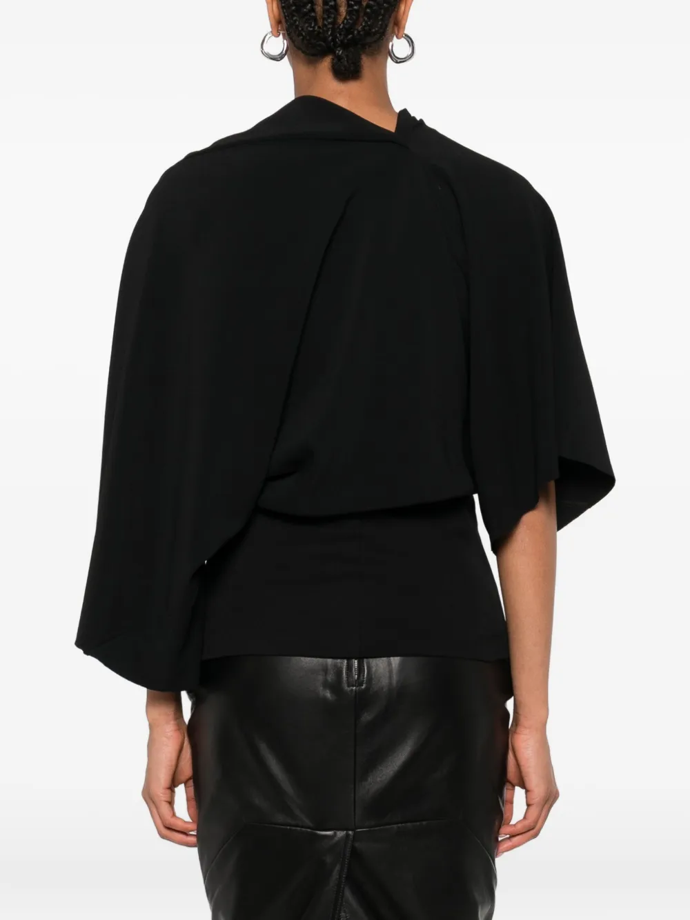 Rick Owens Gebreide top Zwart