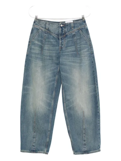 Alexander McQueen whiskering-effect jeans 