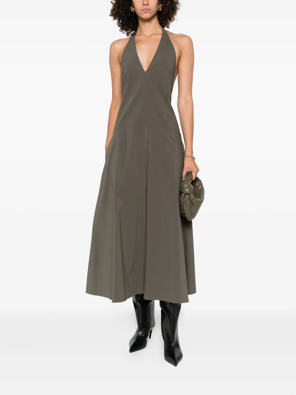 St. Agni halterneck sleeveless maxi dress | Day Dresses | Image 2