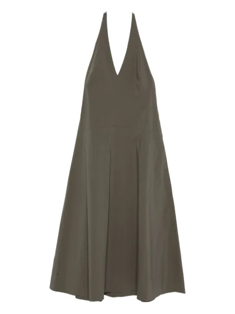 St. Agni halterneck sleeveless maxi dress