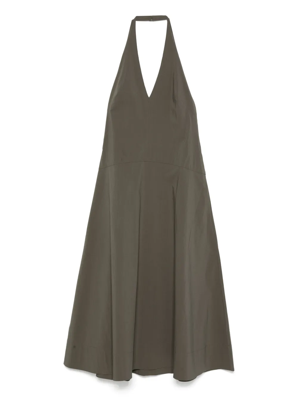 St. Agni halterneck sleeveless maxi dress | Green | Image 1