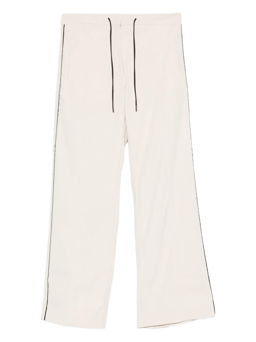 St. Agni Trainingsbroek met elastische tailleband Beige