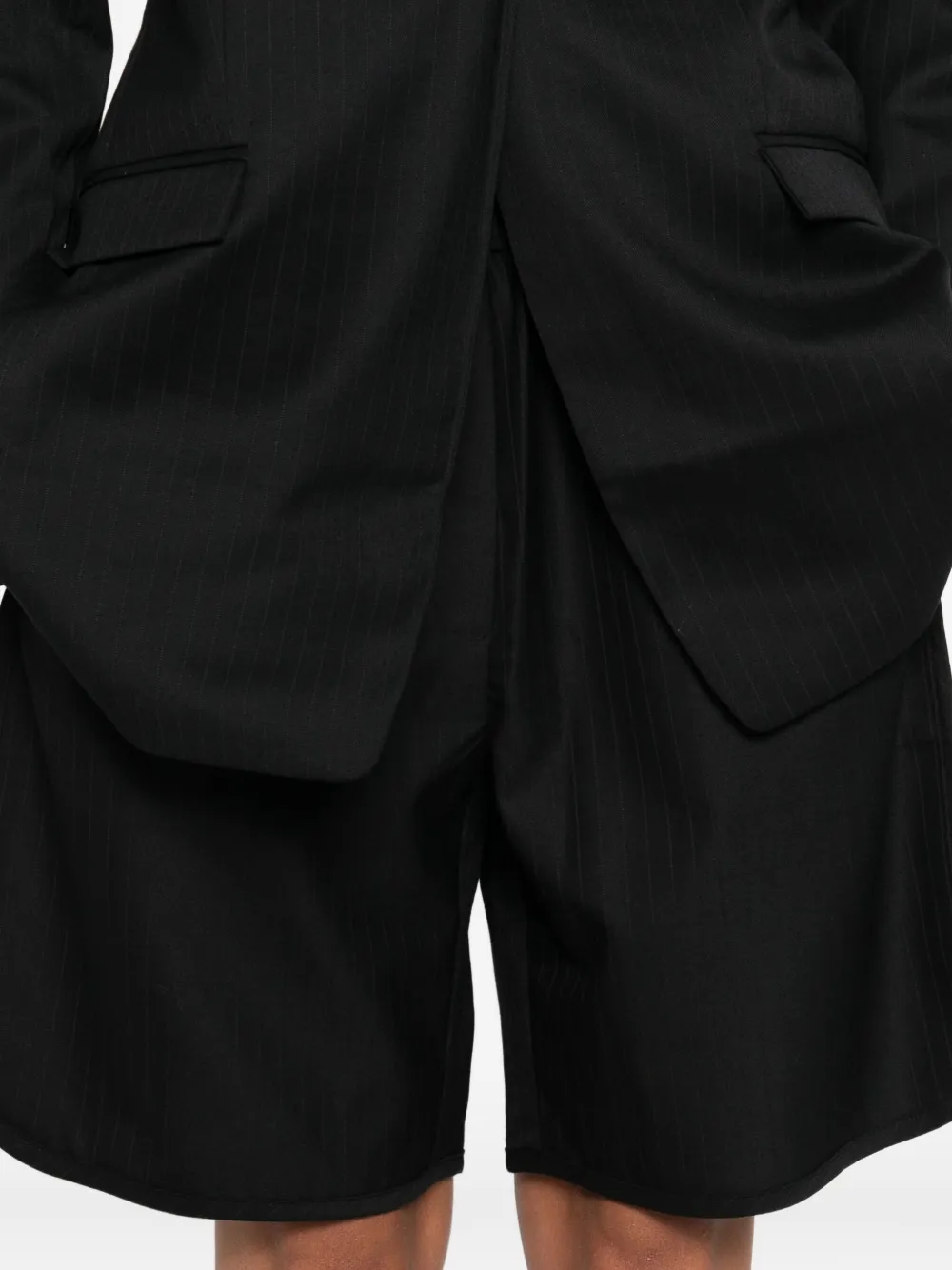 St Agni Tailored Shorts In Black