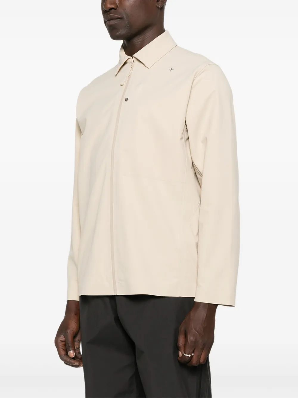 Stone Island Stellina shirtjack met rits Beige