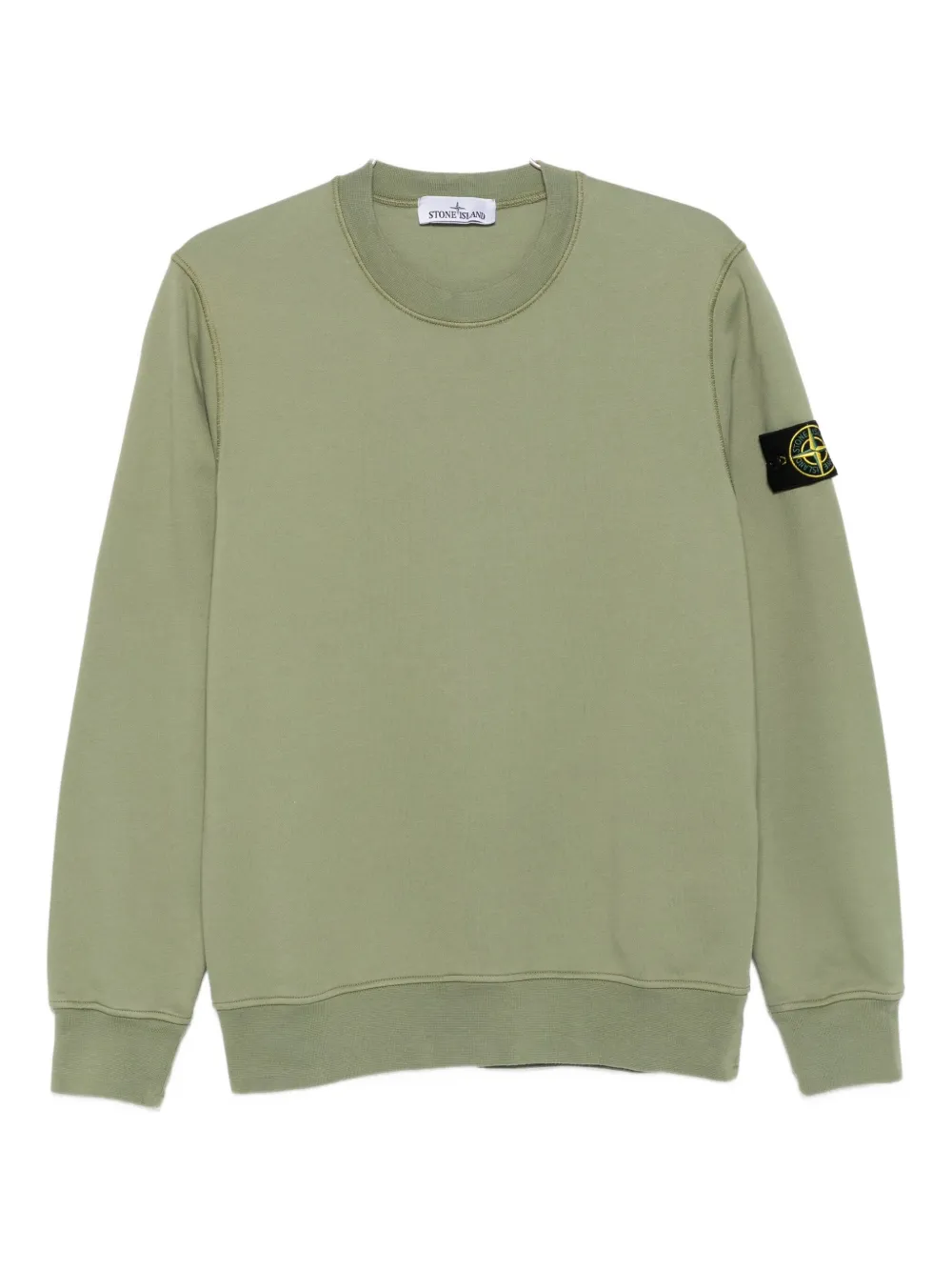 Stone Island Compass-badge sweatshirt Groen