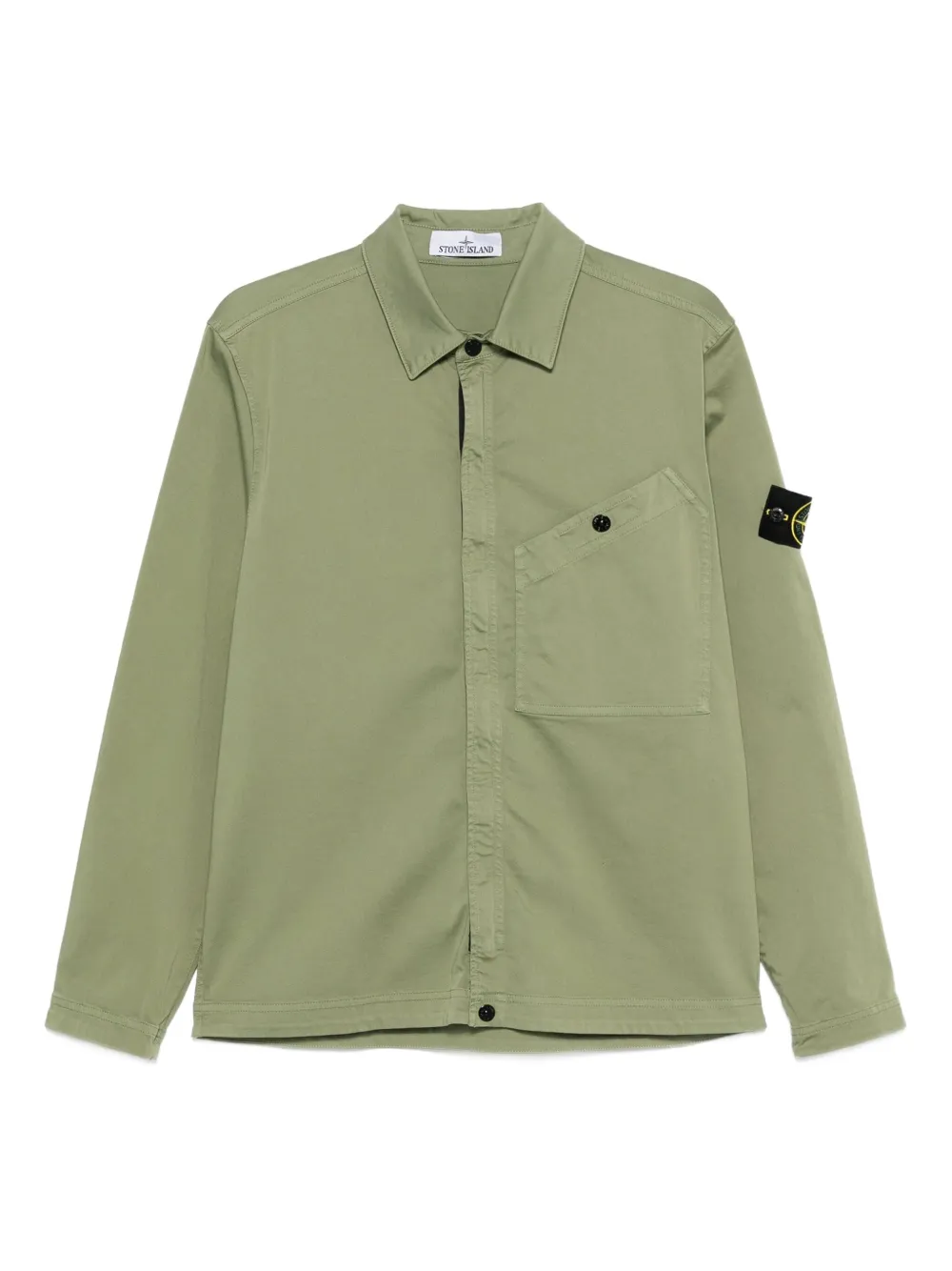 Stone Island Compass-badge shirt | Green | Image 1