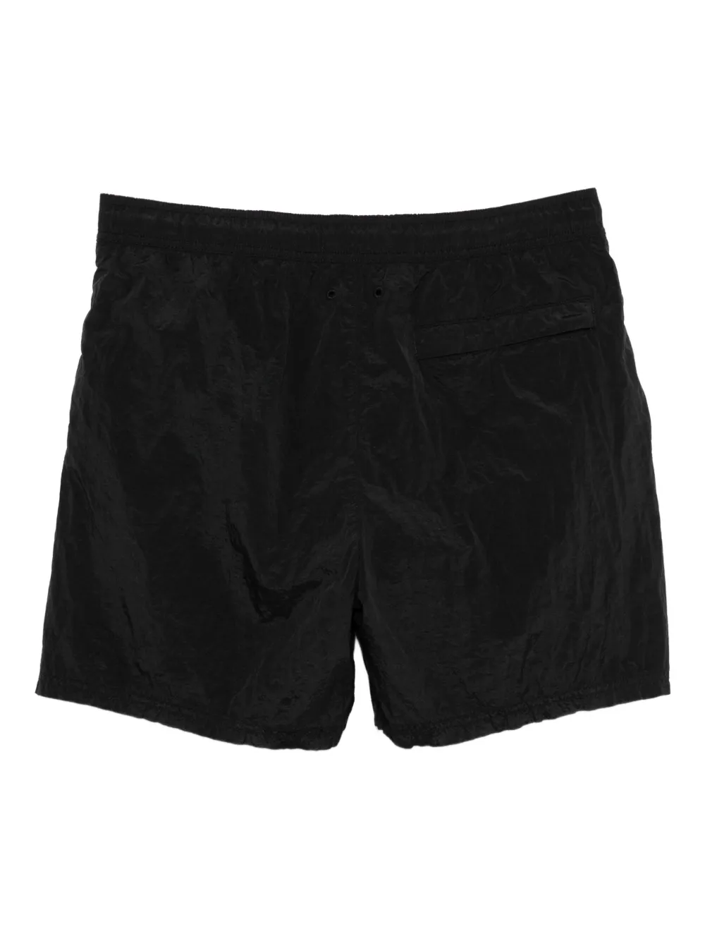Stone Island Compass-patch swim shorts Zwart