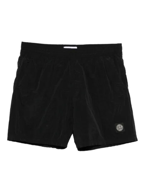 Stone Island Compass-patch swim shorts