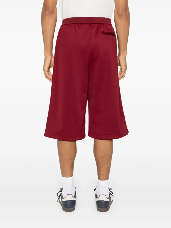 Adidas 3-stripes Bermuda Shorts Red FARFETCH IN