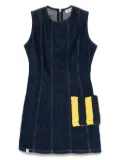 Charles Jeffrey Loverboy denim dress - Blue