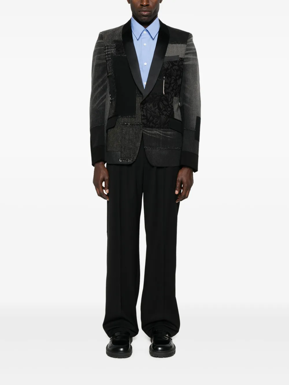 Junya Watanabe MAN blazer con diseño patchwork | Blazers | Image 2