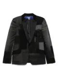 Junya Watanabe MAN patchwork-design blazer - Black