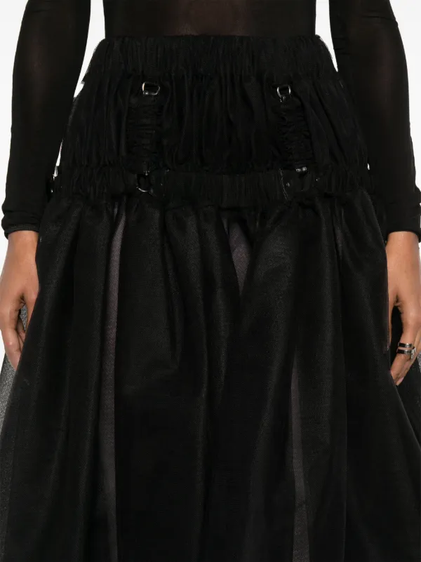 Noir Kei Ninomiya チュール スカート | ブラック | FARFETCH JP