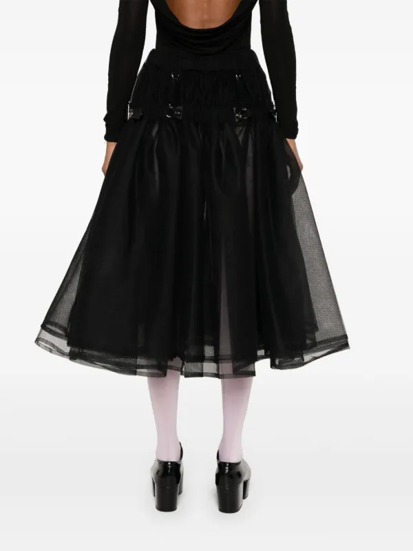 Noir Kei Ninomiya チュール スカート | ブラック | FARFETCH JP