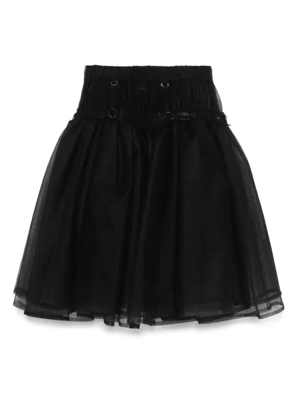 noir kei ninomiya コムデギャルソン チュールスカートブラック Noir Kei Ninomiya チュール スカート | ブラック | FARFETCH JP