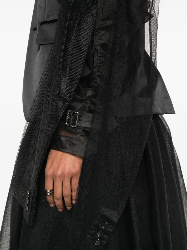コムデギャルソン　チュールジャケット COMME des GARCONS HOMME PLUS 2025ss 今季のチュールジャケット