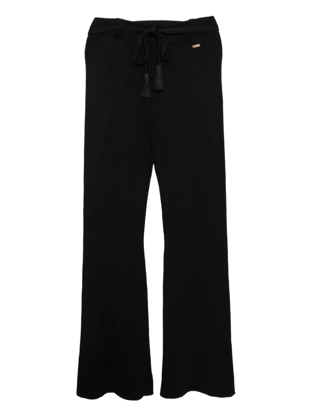 TOM FORD rose detail trousers - Black
