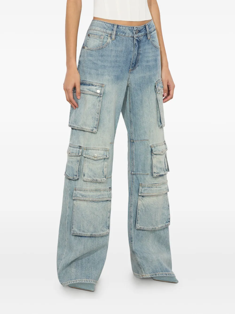 alice + olivia Olympia jeans Blauw